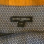 Mario Serrani  Navy and White Skirt Geometric Design Photo 1