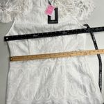 PRETTY LITTLE THING Women's White Lace Tassel Cane Detail Dress Sz 12 NEW Photo 5