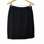 St. John  Basics Women's Black Santana Knit Pencil Skirt Size 6 Classic Old Money Photo 1