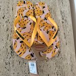 Farm Rio Havaianas x Cheetah Bananas Flip Flop. Size 9/10 Photo 6