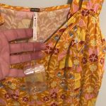 Free People  Sasha Mini Dress Sunshine Combo Size Large. NWOT Photo 4