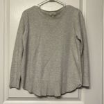 Loft Women's Ann Taylor  Gray Sweaters Rounded Bottom Size Med GUC #3288 Photo 1