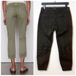 frame denim •FRAME• Banded Bottom Trapunto Moto Pant in Washed Mahogany Size 26 Photo 2