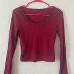 SheIn Lace Trim Long Sleeve Photo 0