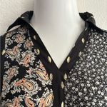 Umgee  Sheer Mixed Prints Tunic Dress S Photo 9