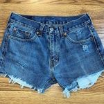 Super Cute Levi’s 505 Cutoff Jean Shorts! Blue Size 30 Photo 0