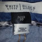 White House | Black Market WHBM Noir 10 Stitched Pocket Jeans Photo 6