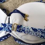 New. Lauren Ralph Lauren blue tile bikini top. New. Size 10 Photo 7