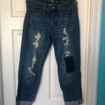 Hollister Low Rise Boyfriend Jeans Size 1 Photo 0