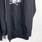 AC/DC  Plus Size 2X Jacket Hooded Pockets Manchester Skull Graphic Black B‎ Photo 4