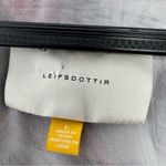 Anthropologie  Leifsdottir silk dress in a vibrant blue and pink butterfly print Photo 3