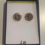 ENDORA JEWELLERY Australian Rose Gold Bridal‎ Earrings Discontinued NWT Photo 0