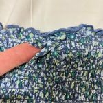 Aerie Cottage Summer Floral Smocked Puff Sleeve Crop Top Small Photo 1