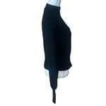 She + Sky Boutique Black Turtleneck Sweater NWT Size L Photo 3