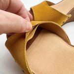 Lucky Brand NWT  Zashti Yellow‎ Leather Wedges Size 8.5M Photo 6