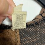 Gimmicks by BKE BKE gimmicks pieced‎ open cardigan brown casual boho women’s size small Photo 6