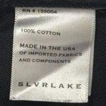 Slvrlake Virginia Slim Jeans Shadow Ridge Deconstructed Straight Leg Black 29 Photo 10