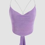 Cider  Lilac Cowl Neck rave fairy Top size XL Photo 1