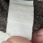 LL Bean 100% Wool Knit Sweater Vest L Brown Ugly Christmas Button Up Coat VTG Size L Photo 5