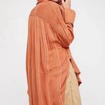 Free People Orange Button Down Photo 1