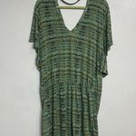 Veronica M . Green Waist Tie Mini Dress Sz S Photo 1