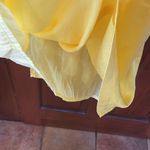 Anthropologie Love The Label satin overall utility maxi dress Large Photo 8