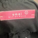 Omai Black Long Sleeve‎ Off Shoulder Ruched Bodycon Dress Date night Party LBD Size L Photo 3