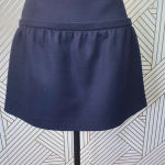 Stella McCartney  Navy Wool Drop Waist Mini Skirt‎ Photo 7