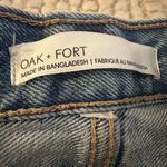 Oak + Fort  Cross Denim Shorts Photo 2