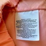 Nike Jacket Bleached Coral Pink Blue Full Zip Womens Size M Hooded Windbreaker Photo 9