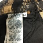 Guess by Marciano  metallic gold and black jeans Photo 6