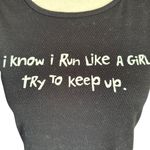 One More Mile black sleeveless pullover stretchy tank top women's size XS Photo 5