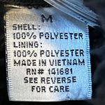 Hasting & Smith Womens Plaid Fleece Vest Black White Sherpa Collar Zip Up M Photo 4