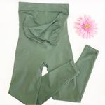 BLANQI Maternity Belly Support Leggings: Limited Edition Forest Night Green Size undefined Photo 6