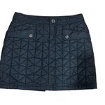 The North Face  Women's Quilted Knee Length Skirt Black Size 2 Casual Photo 4