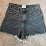BDG  Black A-Line Denim Shorts Photo 0