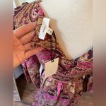 A Loves A Paisley Printed Long Sleeve V Photo 9