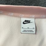 Nike Women's Air Pique Crop Polo Top Shirt in Light Blush Pink Size XL Photo 4