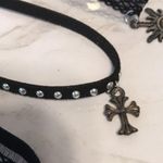 90s style black lace chokers with charm bundle Photo 2