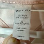 Athleta  Pink Sleeveless Tank Top with Stripes Photo 2