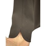 Ellen Tracy Vintage Brown Top Made in USA Size 10 Triacetate Polyester Long Photo 3