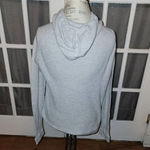 prAna  Womens Gray 1/4 Zip Thermal Hoodie Sweater‎ Medium Photo 1