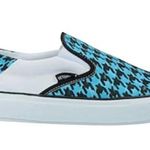 Vetements Baboush Slip On Sneakers Blue houndstooth canvas Size 8 Photo 0