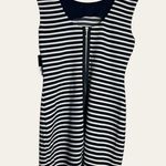 Juicy Couture Regal Angel Stripe Ponte 2 Piece Dress Jacket Set Size L Photo 6