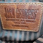 Jack Georges crossbody bag voyager collection mini brown leather purse Photo 12