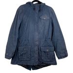 L.L.Bean Womens East End Explorer Parka Jacket Lined Blue Photo 0
