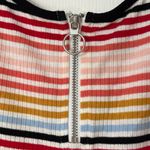EXPRESS  One Eleven Striped Ribbed Bodysuit - Size S Photo 1