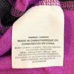 Nike 𝅺 Dri Fit fuchsia purple black mesh shirt Photo 6