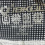 NWT IBKUL Mini Check Skort Womens M Black White Golf Activewear Tennis UPF 50 Gray Size M Photo 7