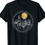 Harry Potter Hogwarts Full Moon Line Art T Photo 0
